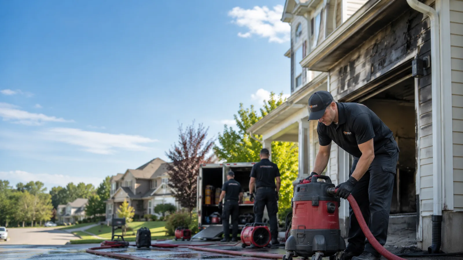 Fire And Smoke Damage Restoration in Huntersville, NC near me